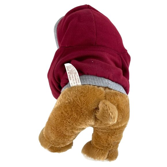 Dan Dee Collectors Choice Brown Teddy Bear w/Magnetic Hands Hooded Sweatshirt - Picture 7 of 10